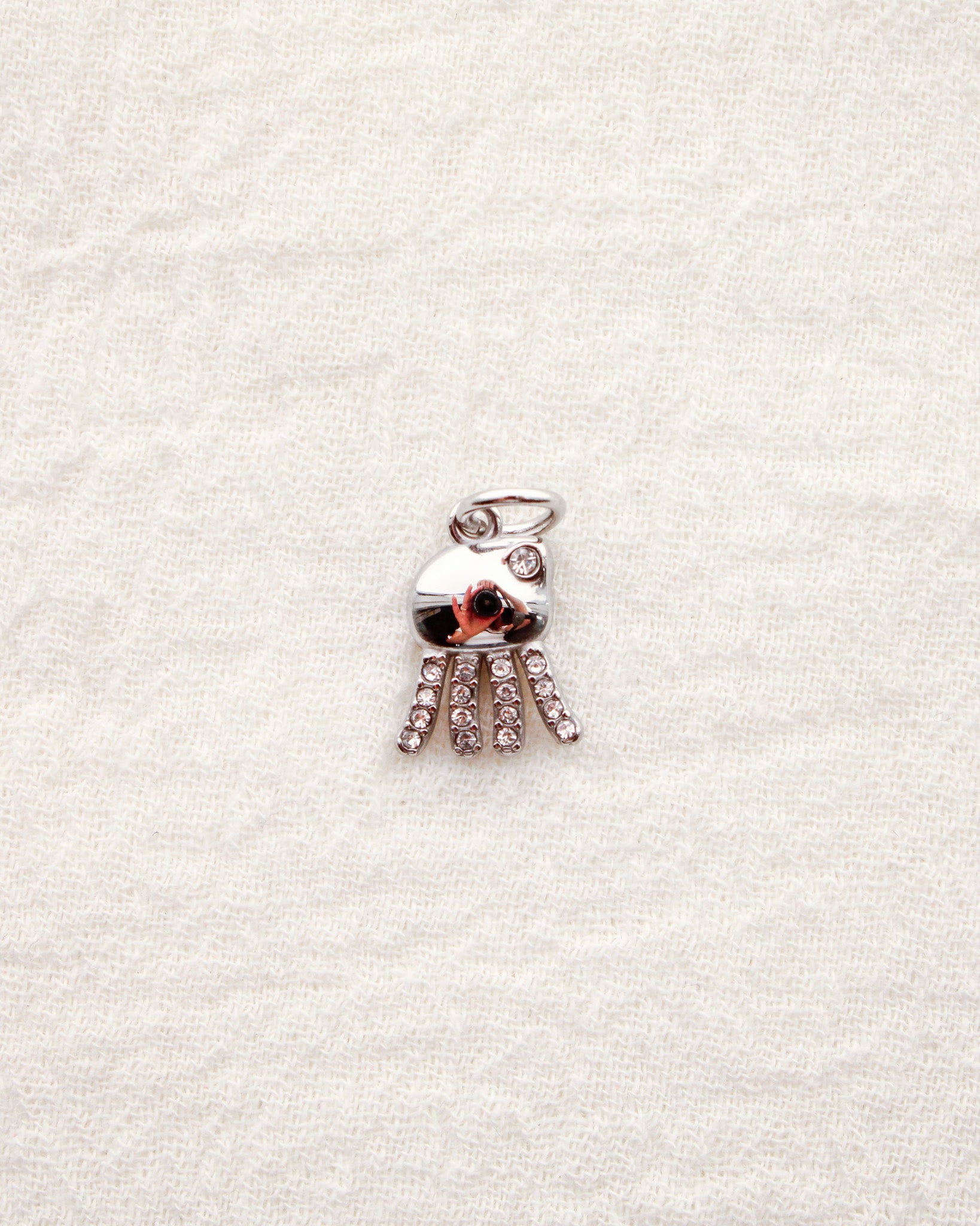 Octopus PVD Charm with CZ, CH337