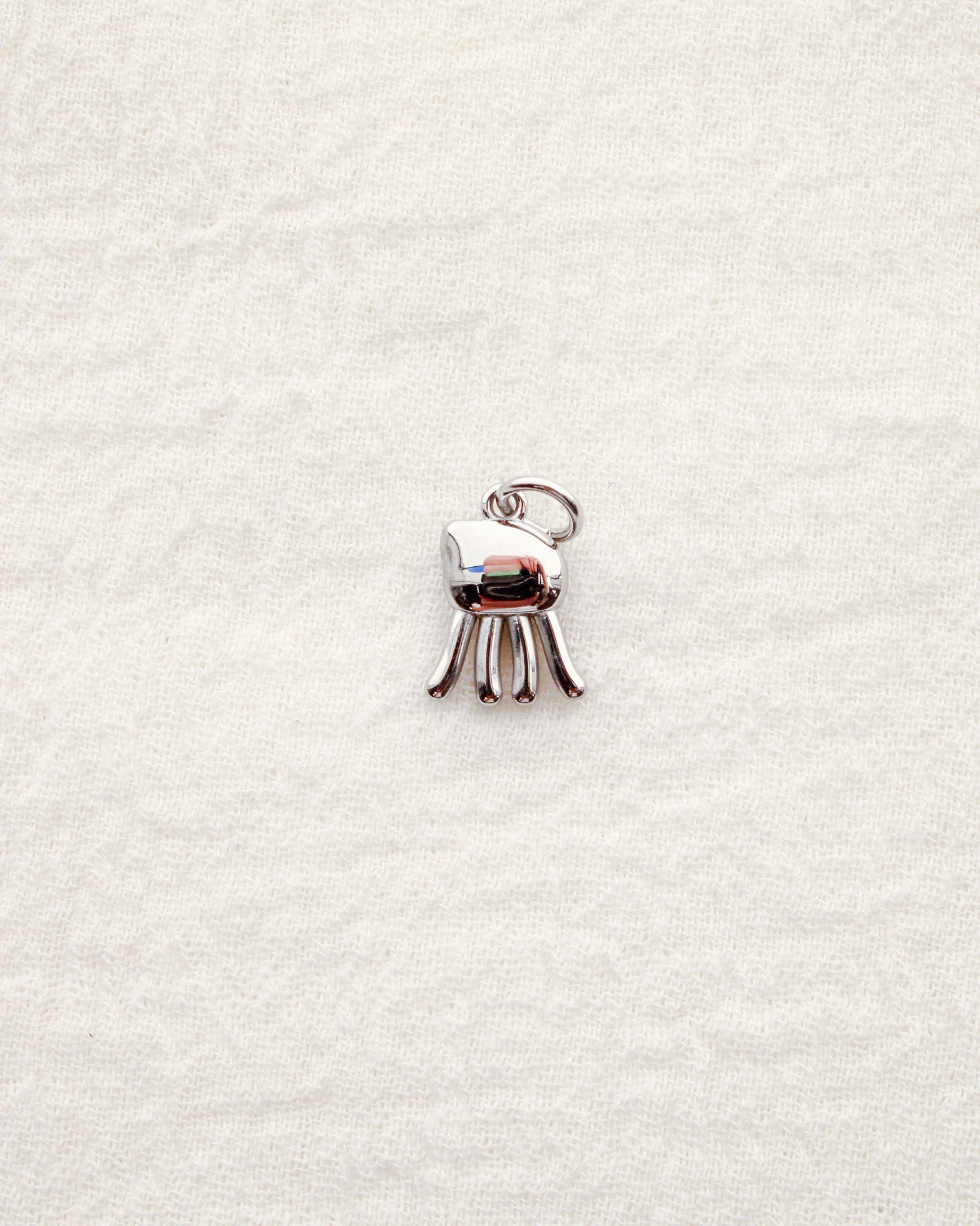 Octopus PVD Charm with CZ, CH337