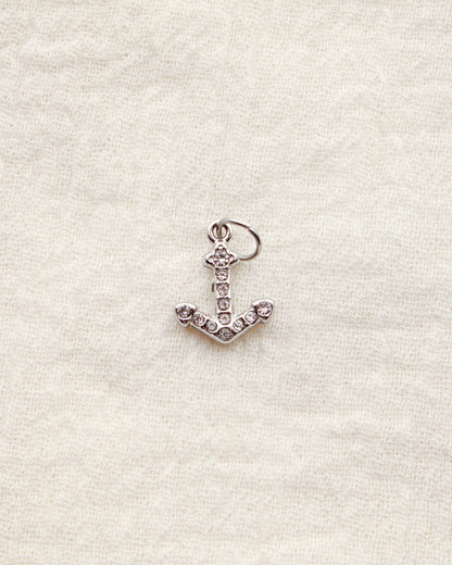 Anchor PVD Charm with CZ, CH338