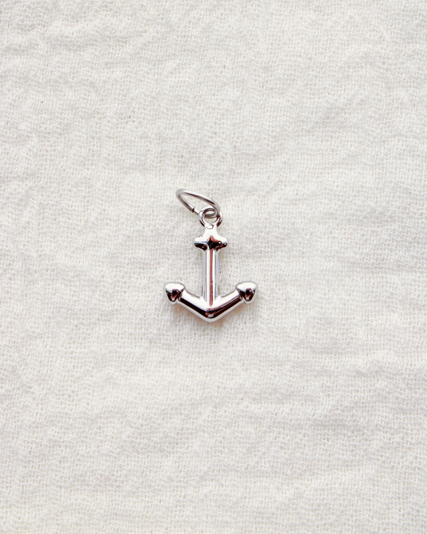 Anchor PVD Charm with CZ, CH338