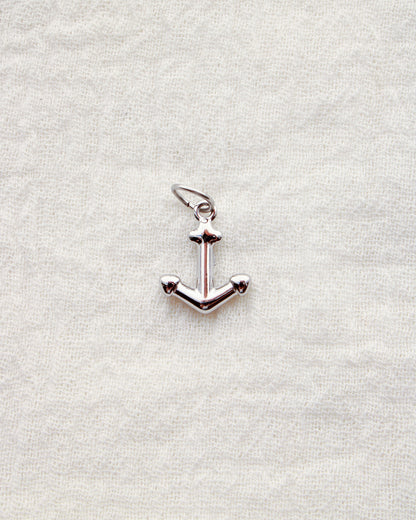 Anchor PVD Charm with CZ, CH338