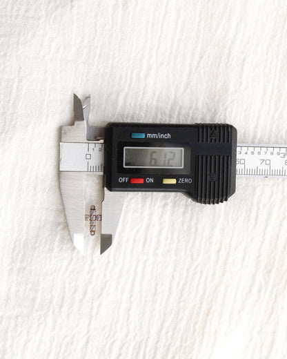 6mm Cross Connector w/ CZ