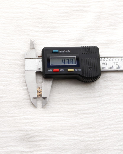 9mm Butterfly Connector with CZ, CN478