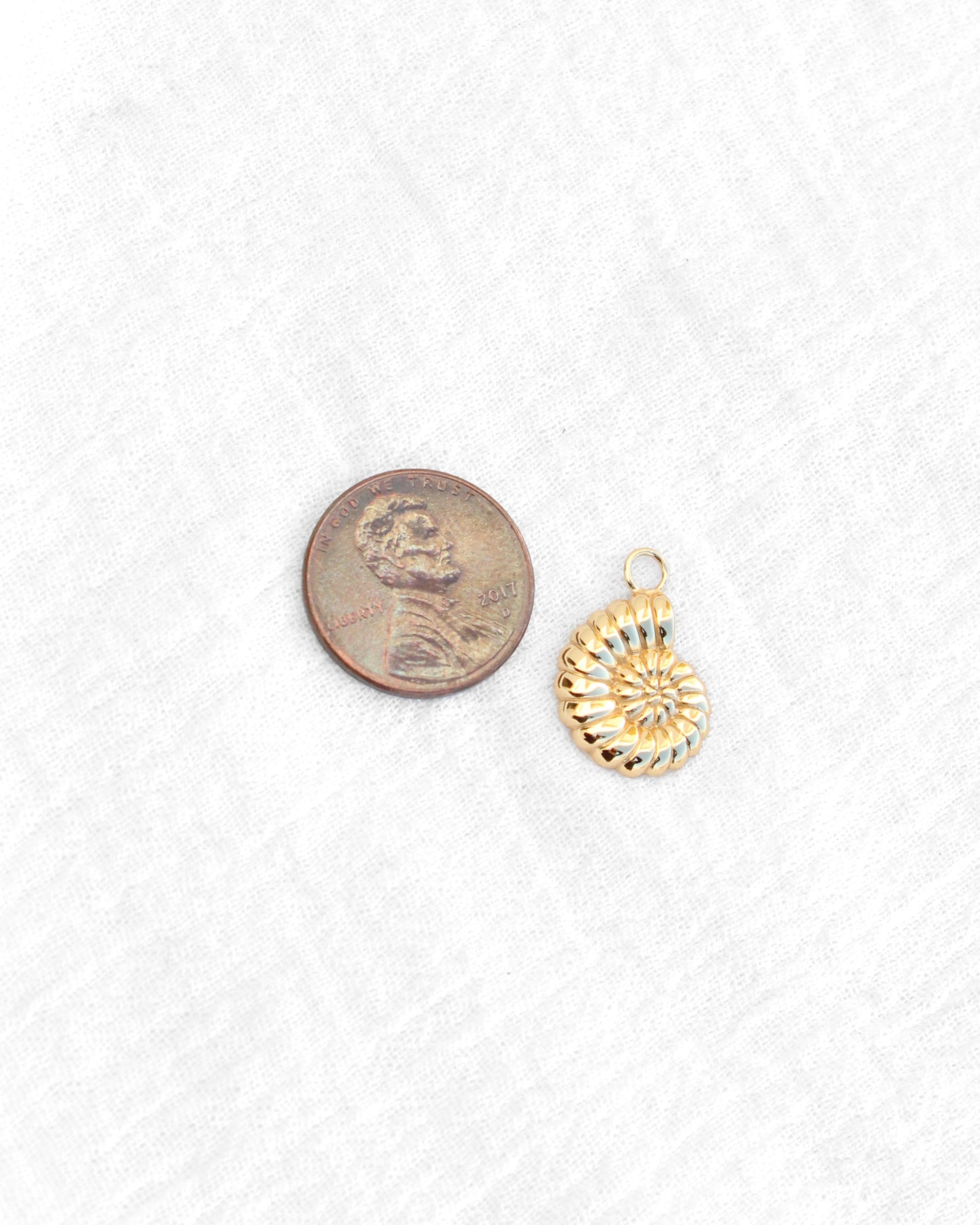 Nautilus Shell Charm, CH278