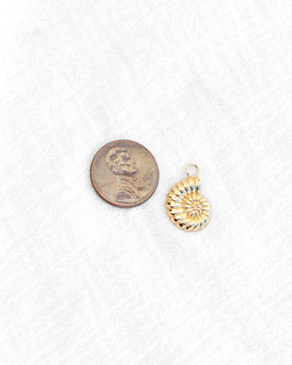 Nautilus Shell Charm, CH278