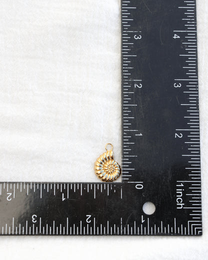 Nautilus Shell Charm, CH278