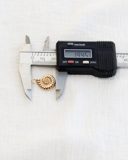 Nautilus Shell Charm, CH278