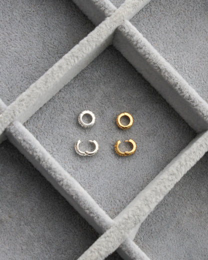 7mm Pave Circle Charm enhancer, F19