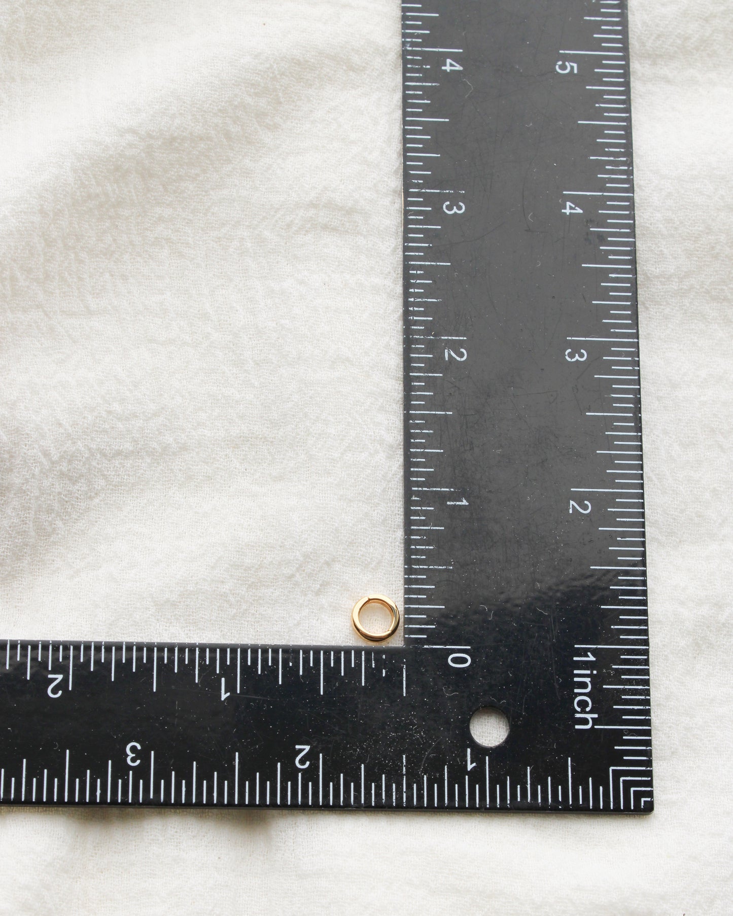 7.5mm Plain Circle Charm Enhancer, F17