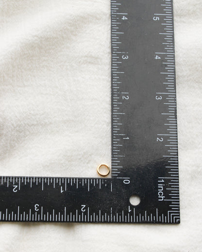 7.5mm Plain Circle Charm Enhancer, F17