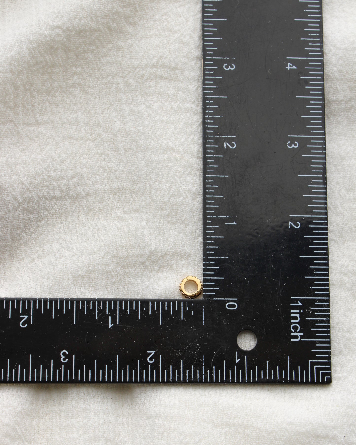 7mm Pave Circle Charm enhancer, F19