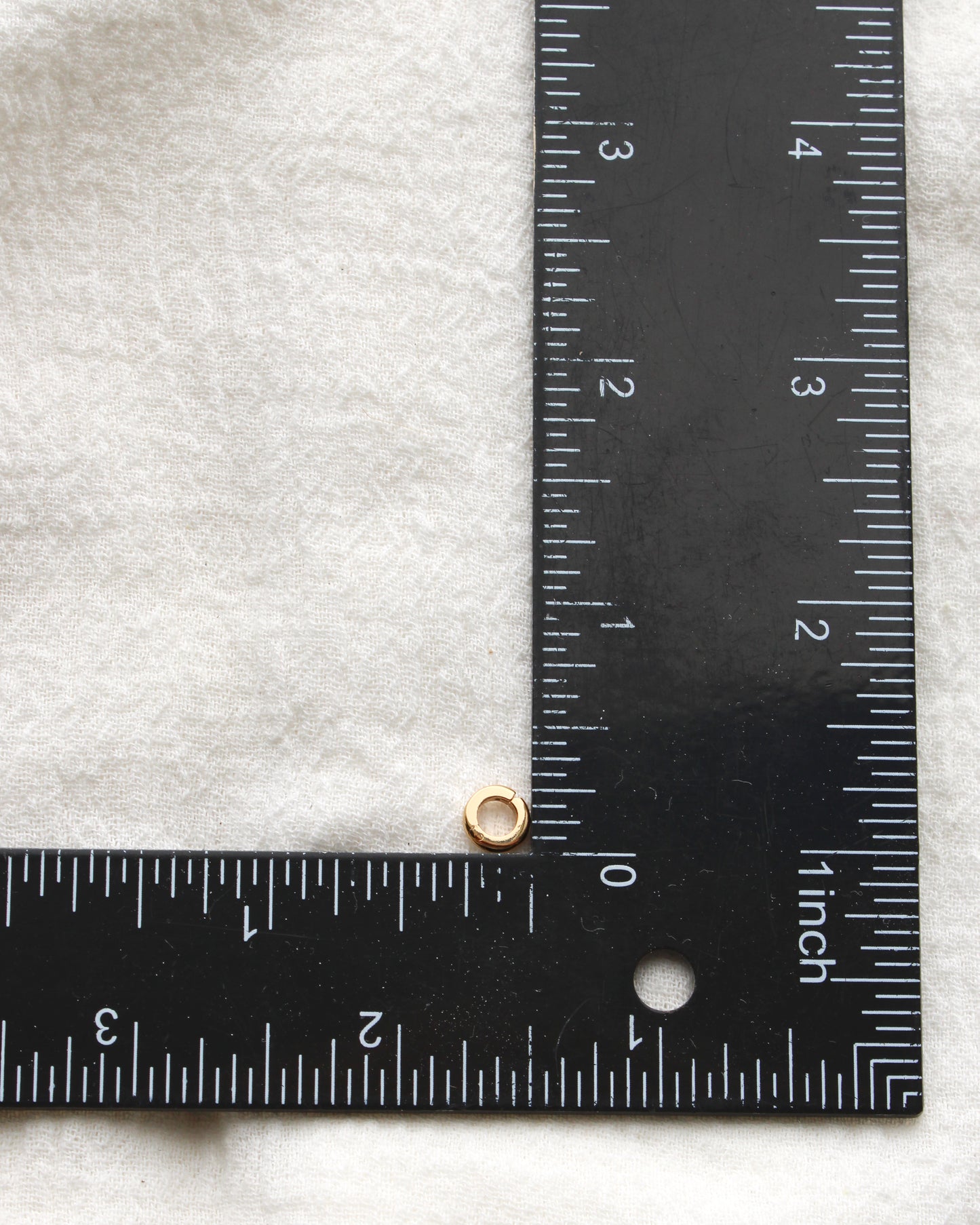 6.6mm Plain Circle Charm Enhancer, F18