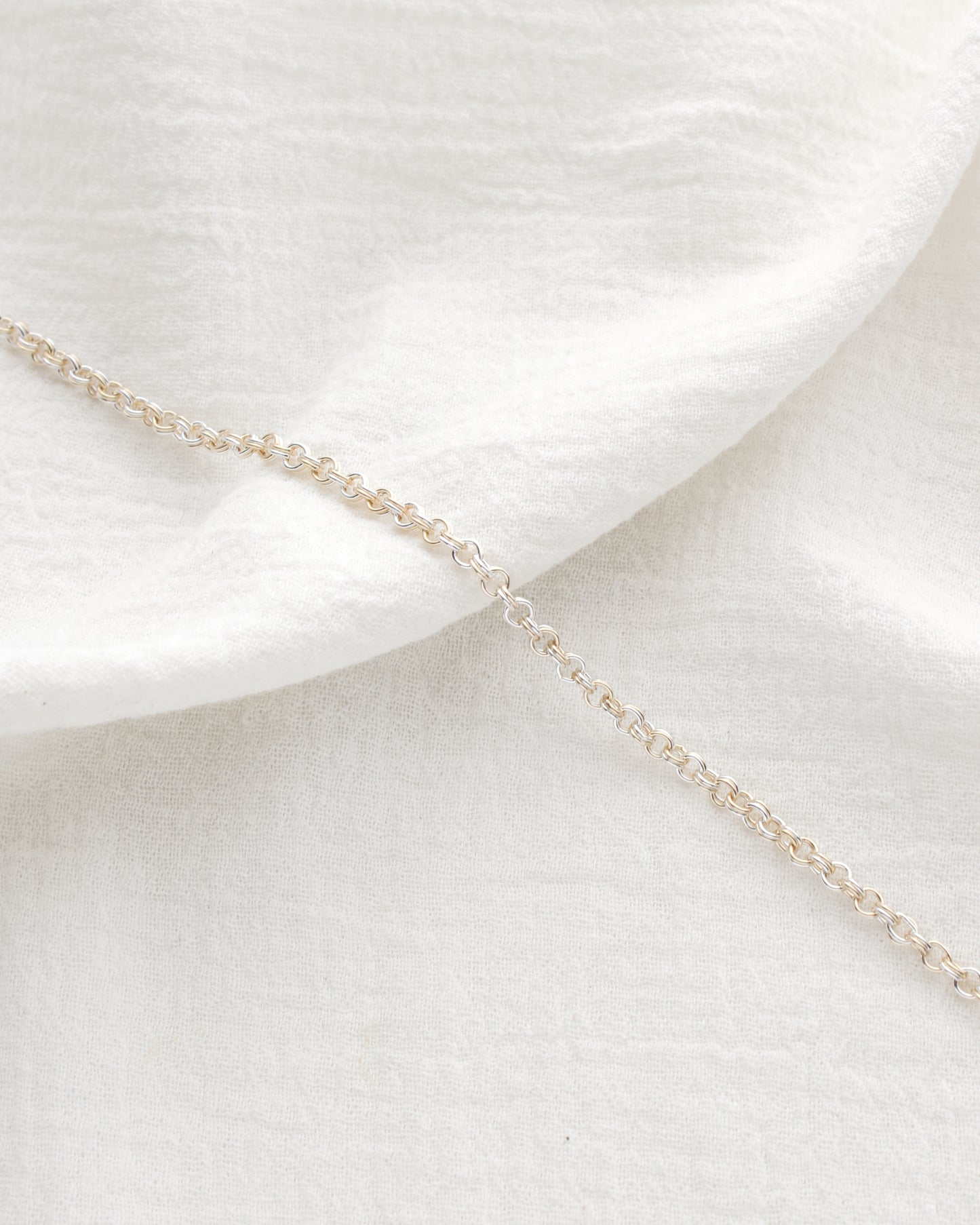 3.1mm Alternate Parallel Mixed Metal Cable Chain, M233