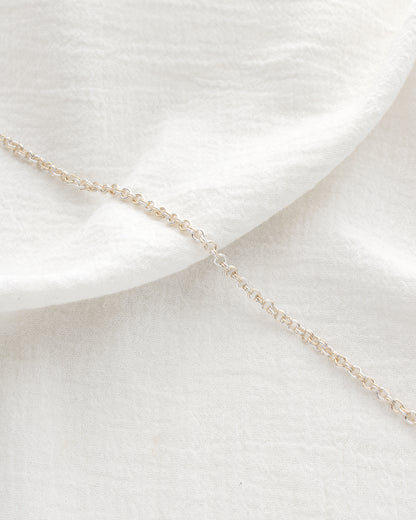 3.1mm Alternate Parallel Mixed Metal Cable Chain, M233