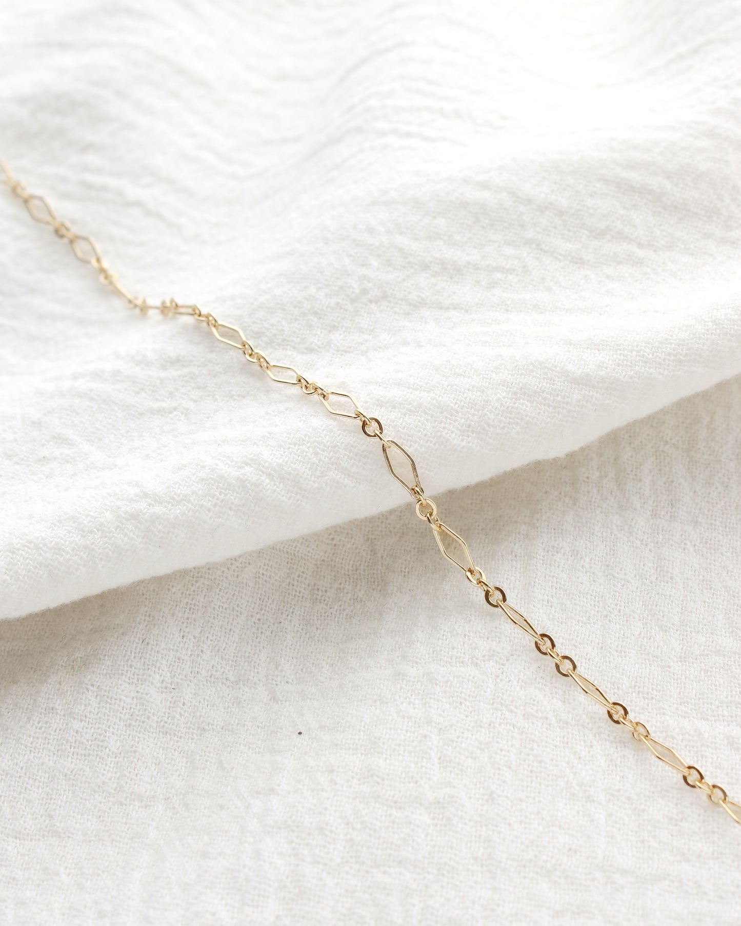 3mm Flat Diamond 1+3 Cable Chain, G234