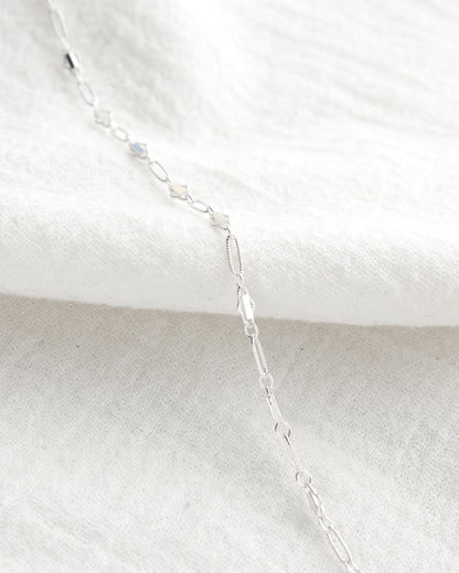 2.6mm Alternate Diamond and Oval Chain, S229, G229