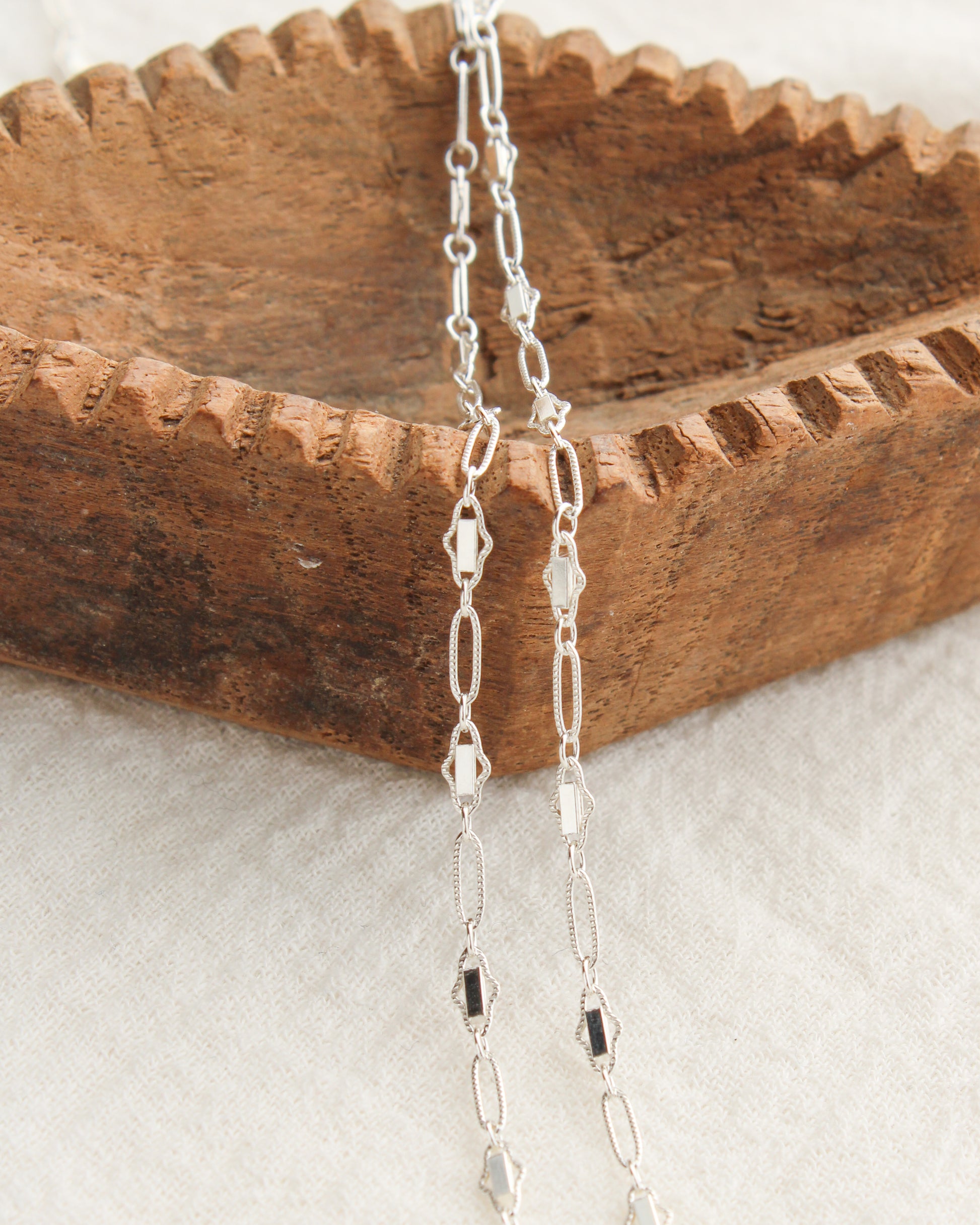 2.6mm Alternate Diamond and Oval Chain, S229, G229