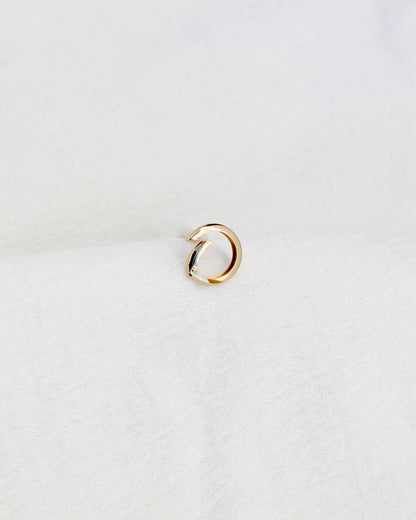 12mm Plain Circle Push Gate Clasp, F21