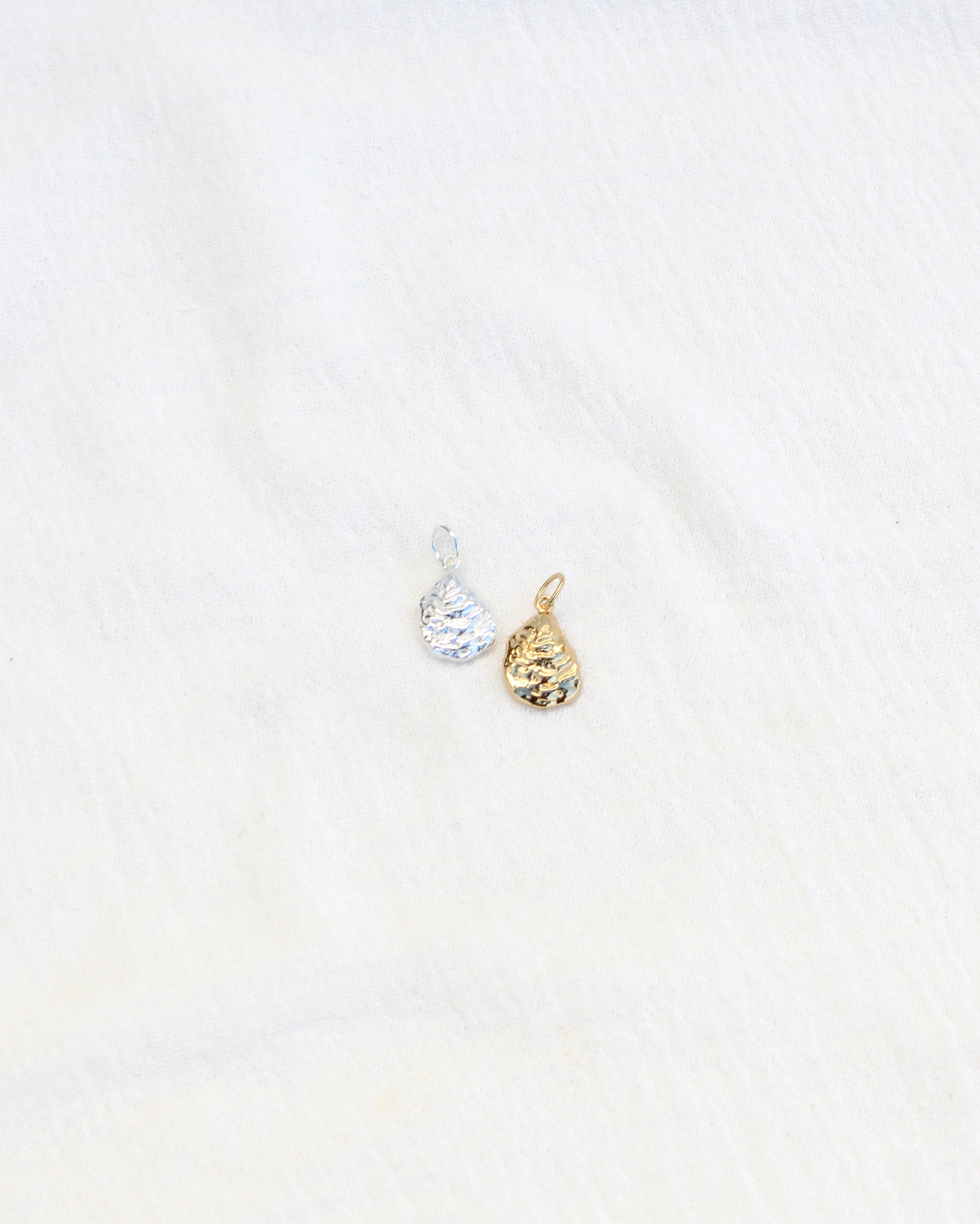 Oyster with Freshwater Pearl Charm, CH67