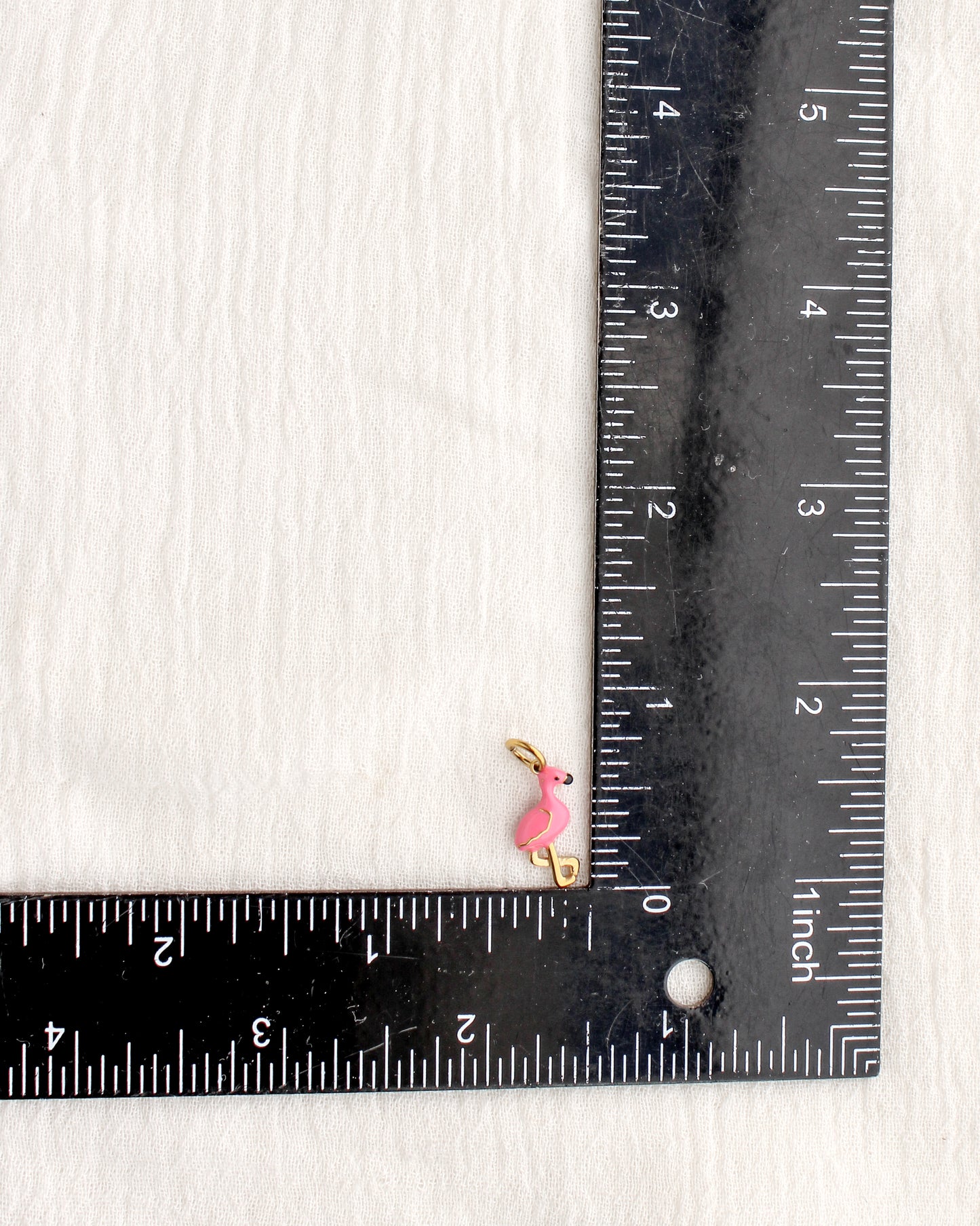 17mm Flamingo PVD Charm, CH385