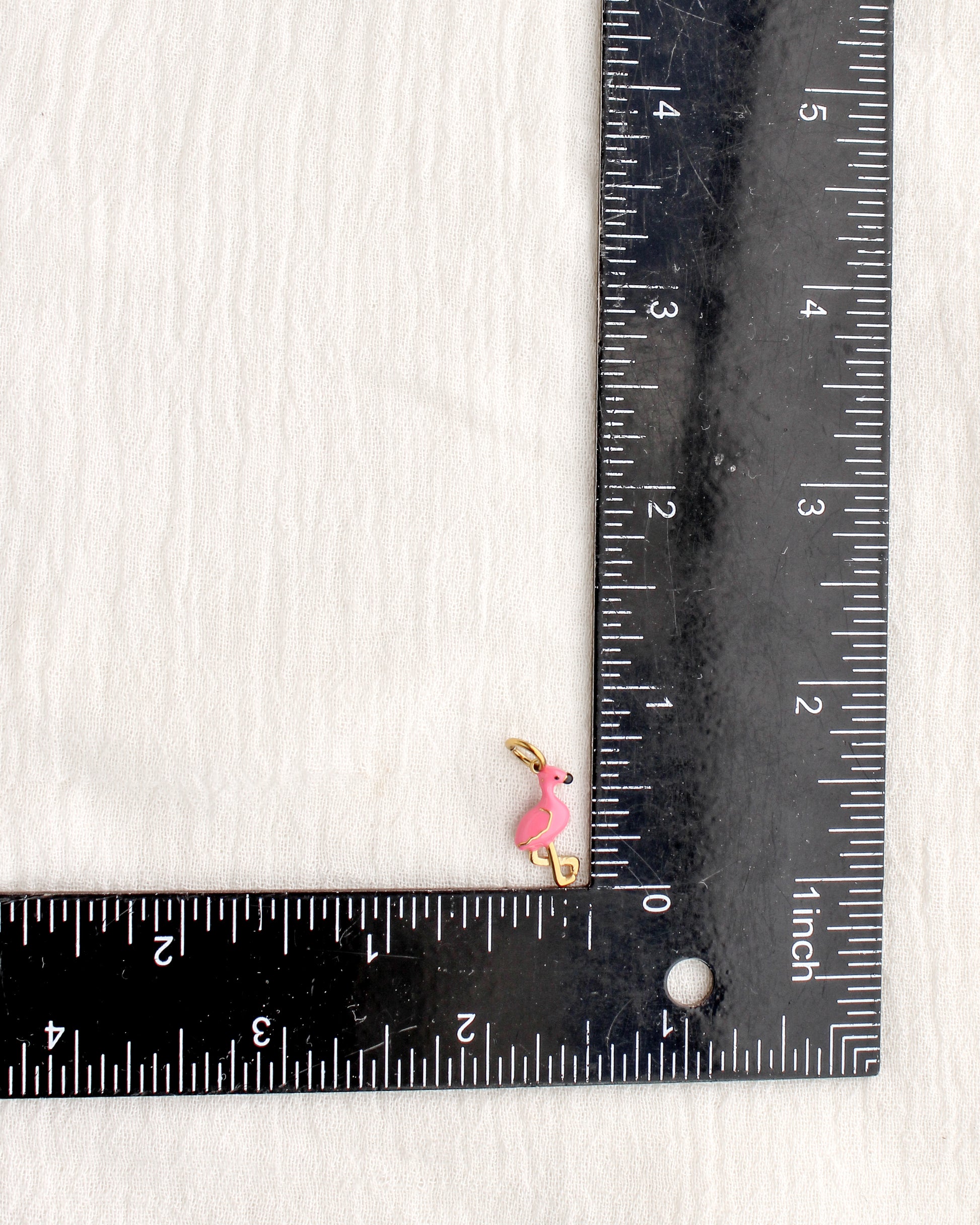 17mm Flamingo PVD Charm, CH385