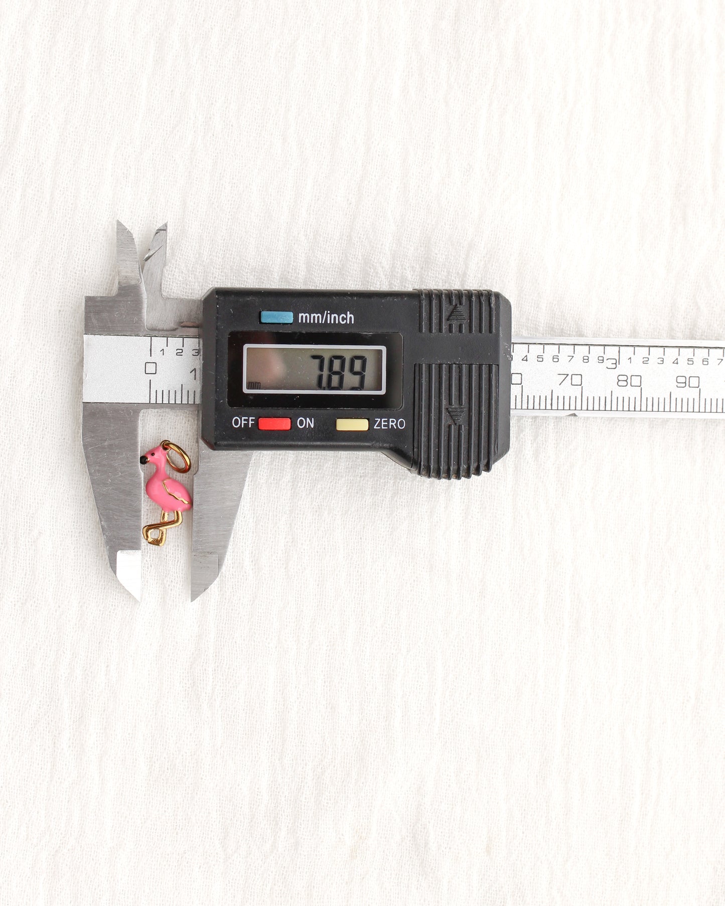 17mm Flamingo PVD Charm, CH385