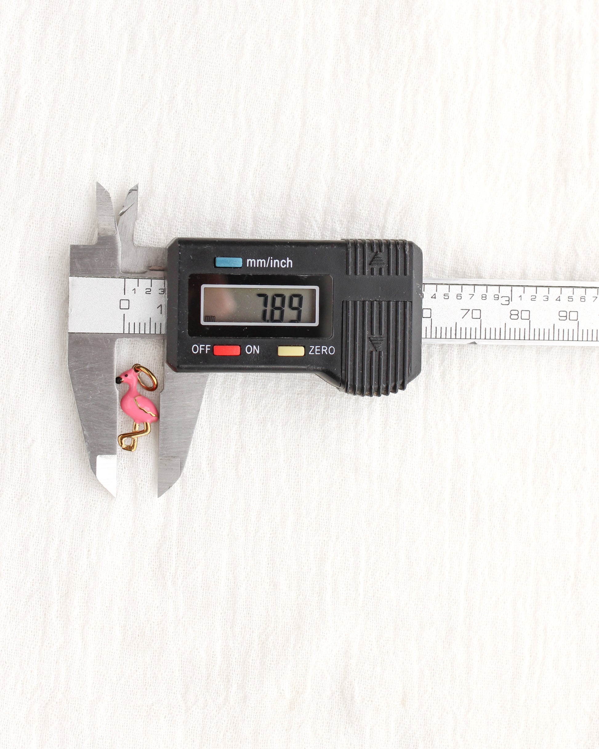 17mm Flamingo PVD Charm, CH385