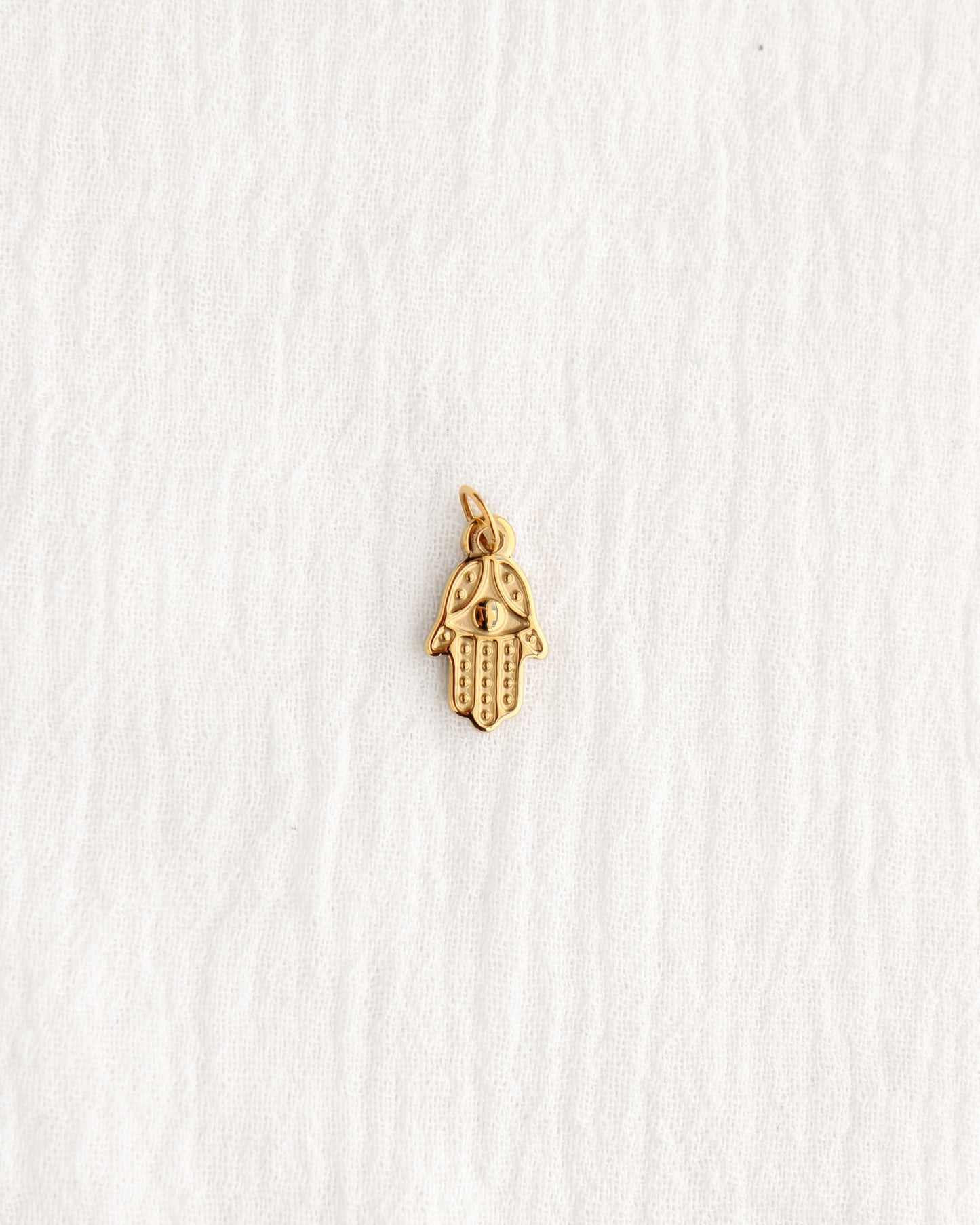 17mm Hamsa PVD Charm, CH376