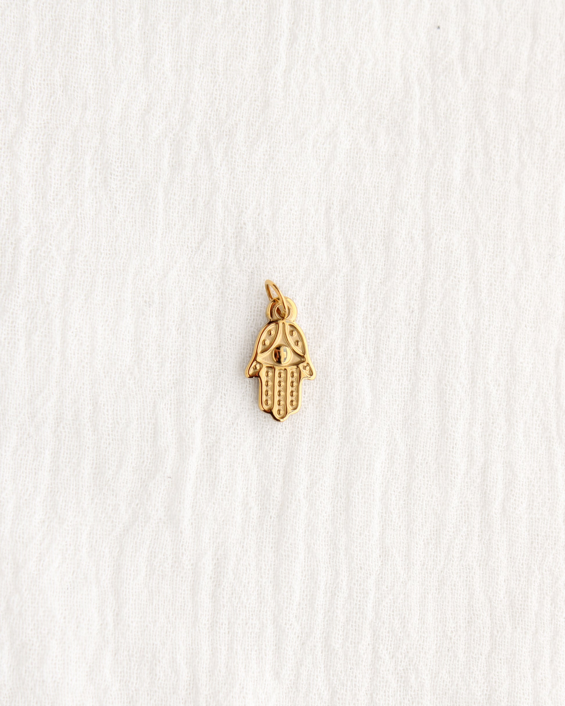 17mm Hamsa PVD Charm, CH376