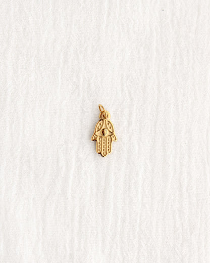 17mm Hamsa PVD Charm, CH376