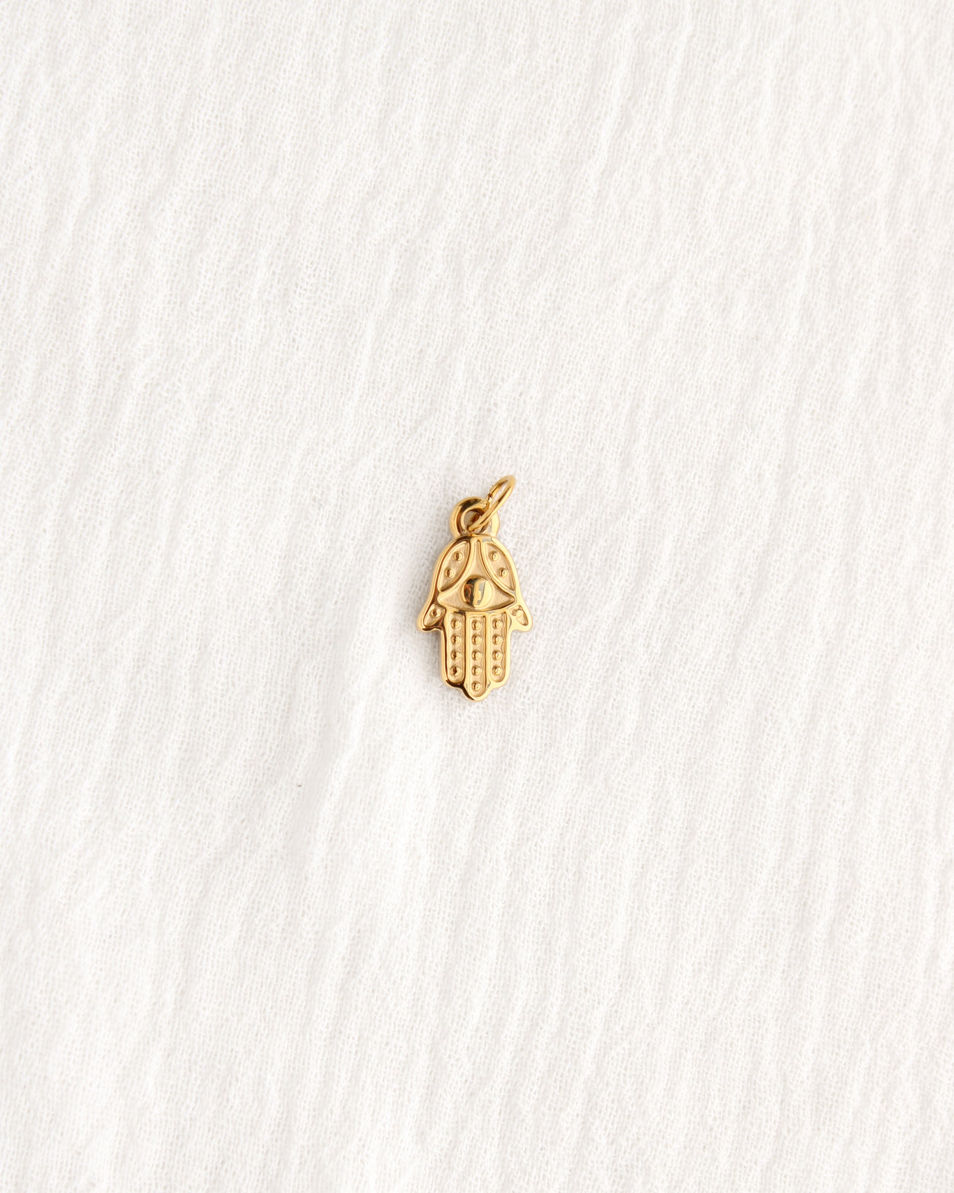 17mm Hamsa PVD Charm, CH376