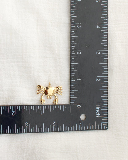 18mm Crab PVD Charm, CH464