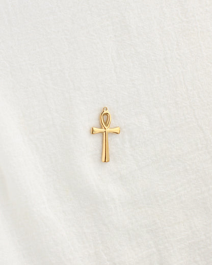 30mm Ankh PVD Charm, CH481