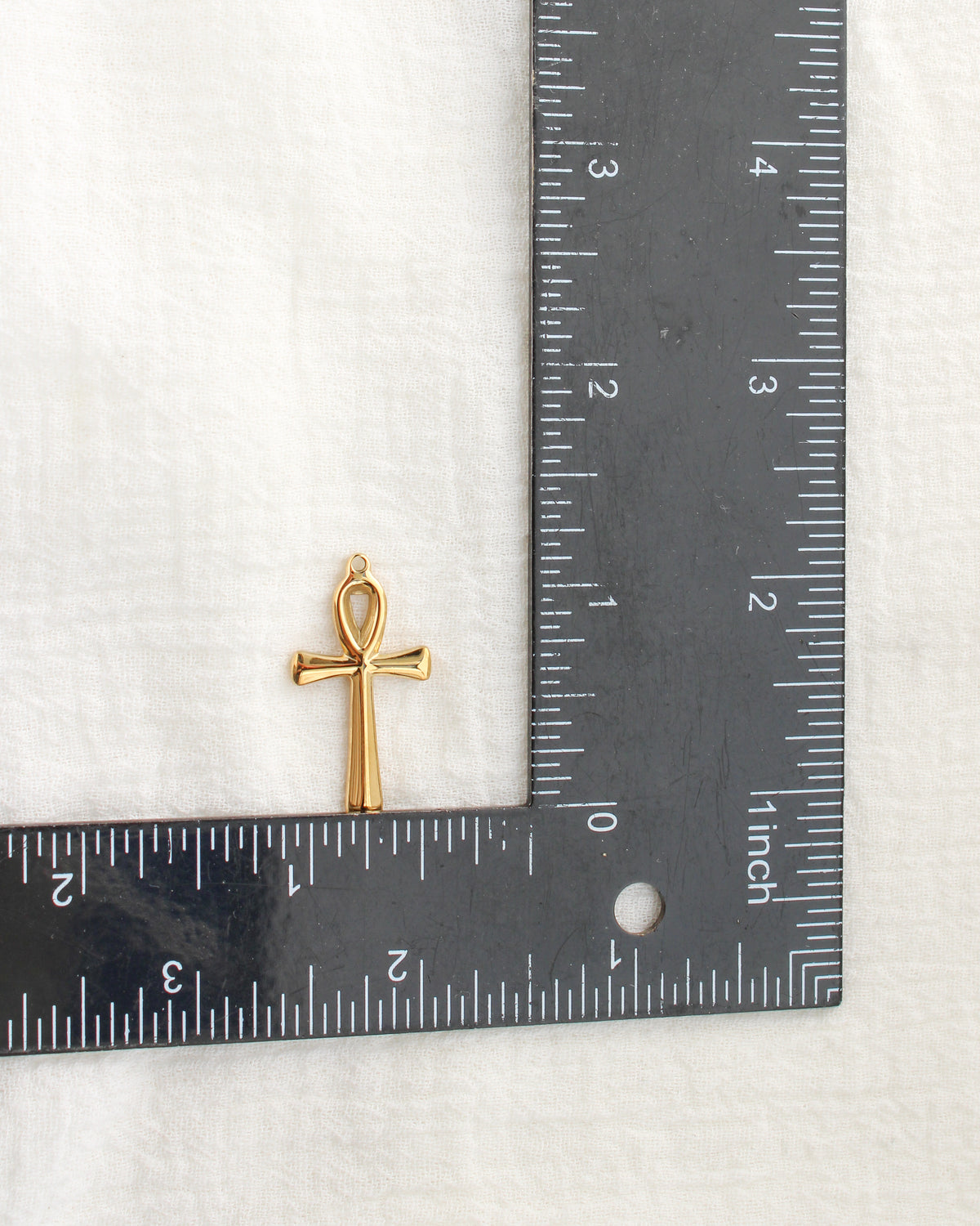 30mm Ankh PVD Charm, CH481