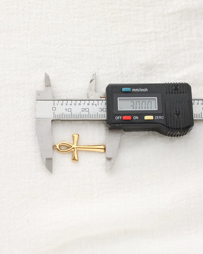 30mm Ankh PVD Charm, CH481