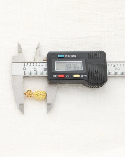 19mm Pineapple PVD Charm, CH469