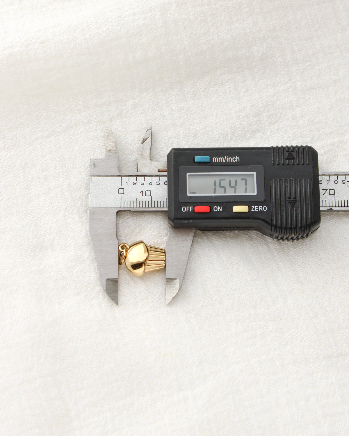 15mm Cupcake PVD Charm, CH466