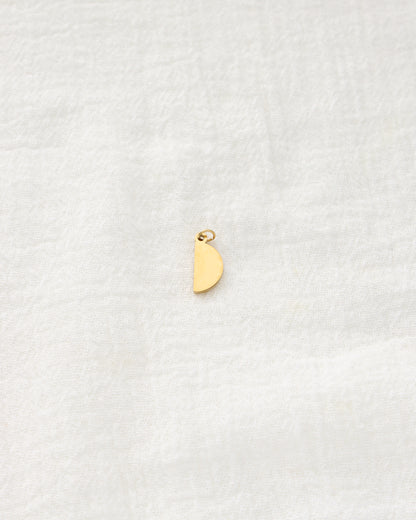 14mm Lemon Slice PVD Charm, CH465