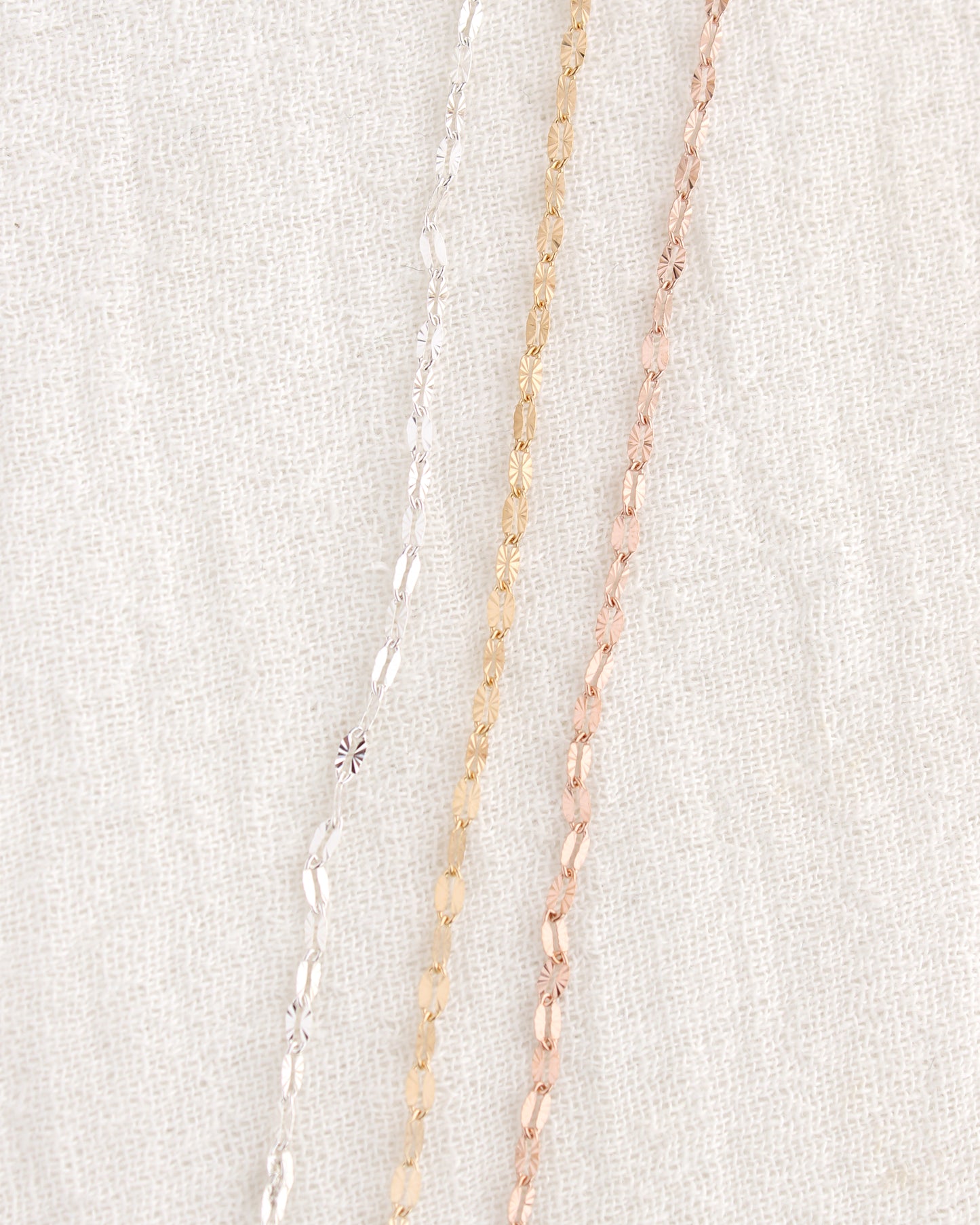1.4mm Patterned Cable Chain, S64, G64, R64
