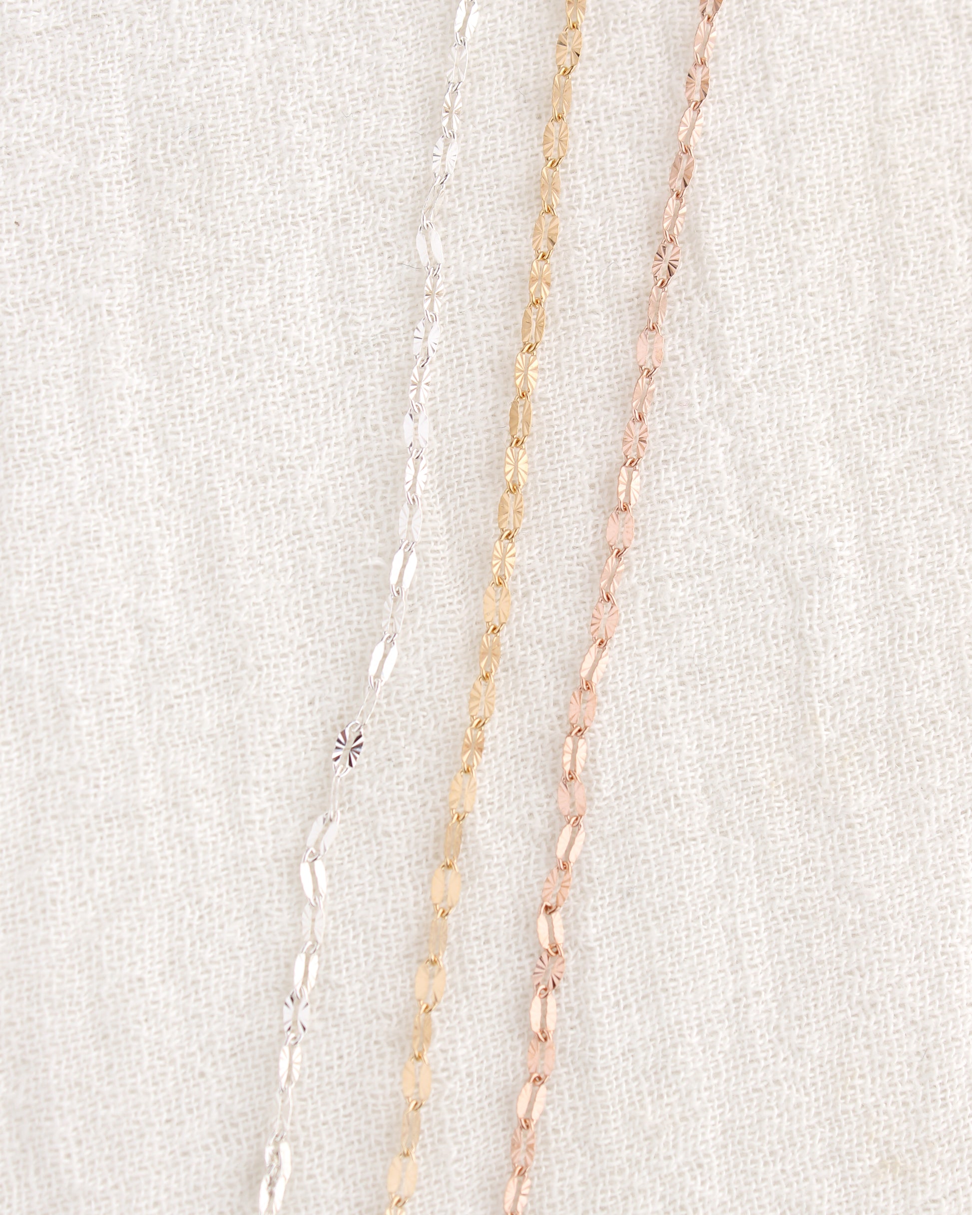 1.4mm Patterned Cable Chain, S64, G64, R64