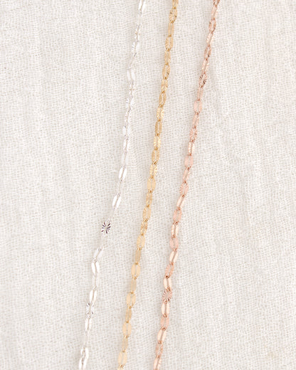1.4mm Patterned Cable Chain, S64, G64, R64