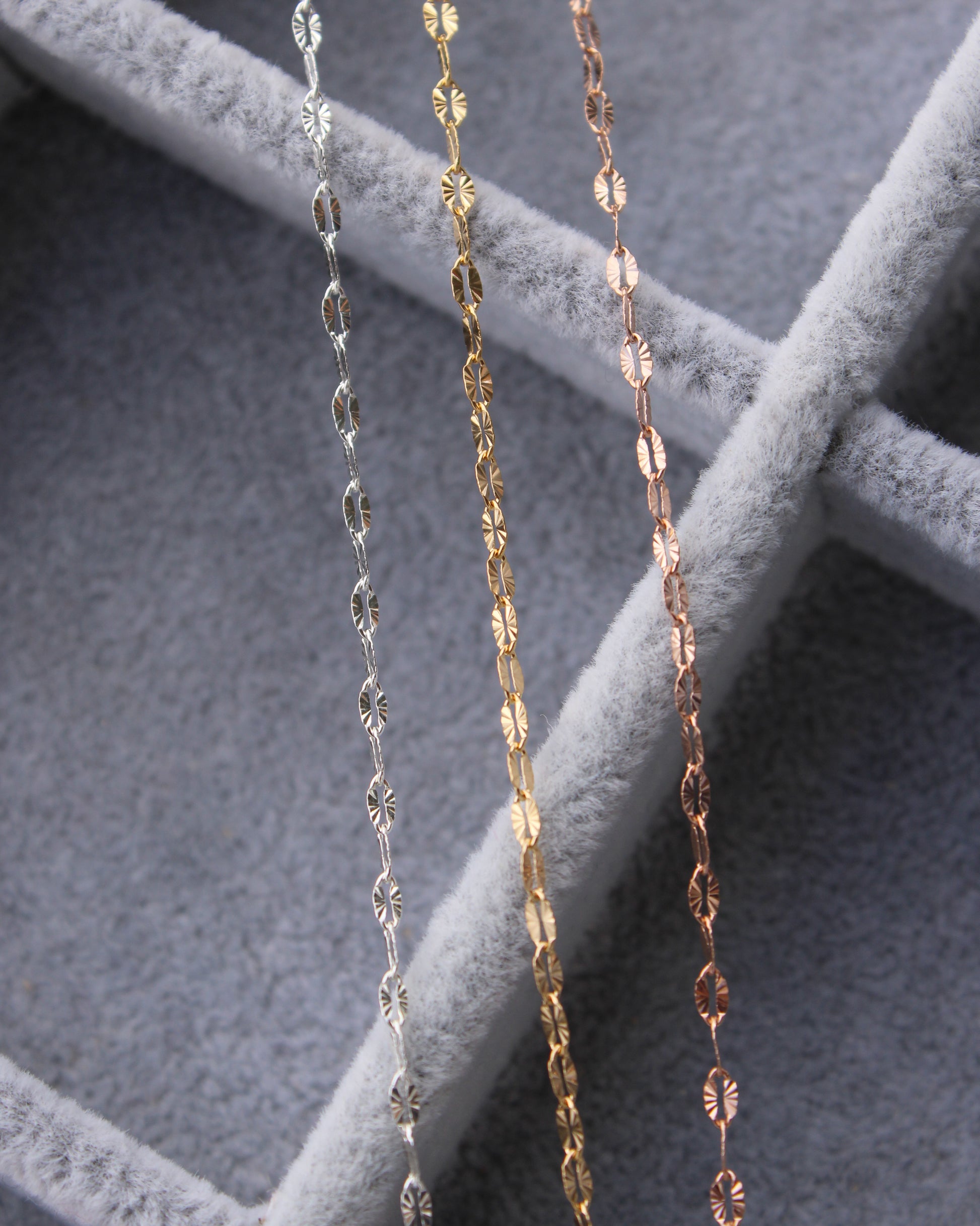1.4mm Patterned Cable Chain, S64, G64, R64