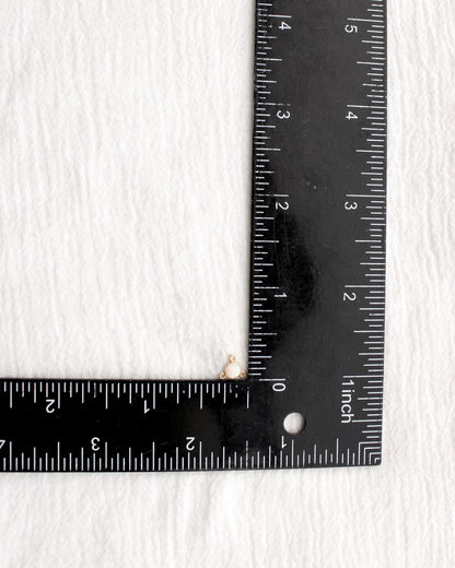 4mm White Opal Y Connector, CN493