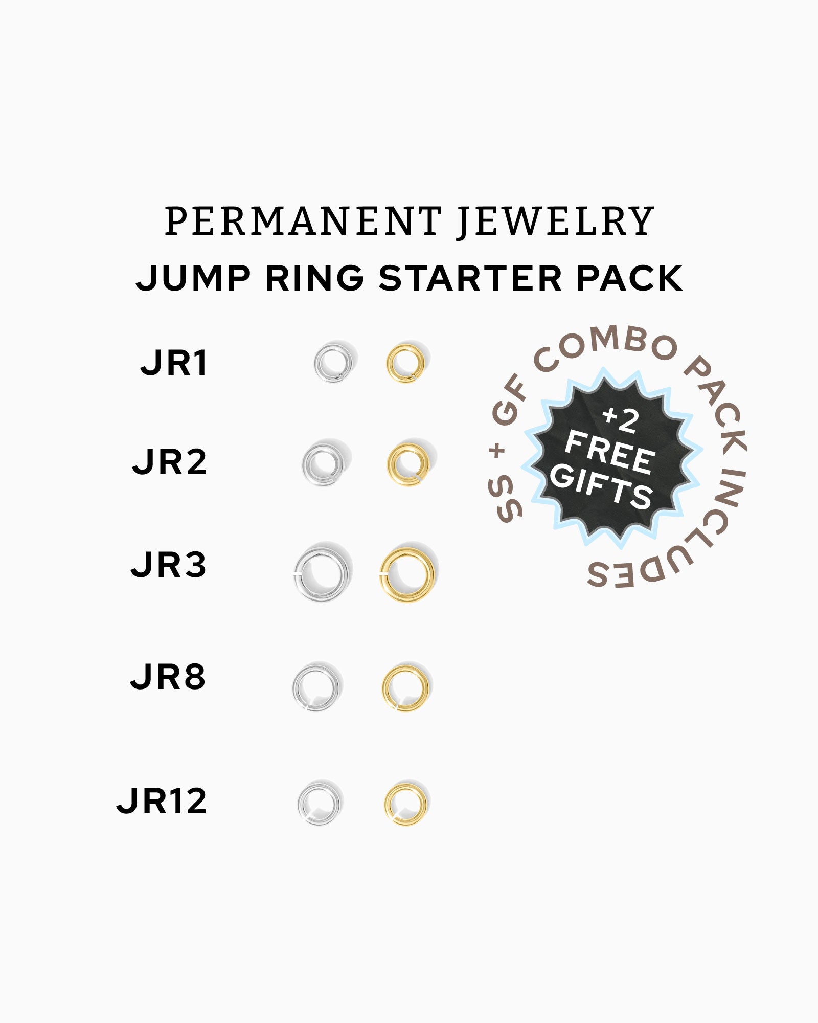Jump Ring Starter Pack, JRBP100