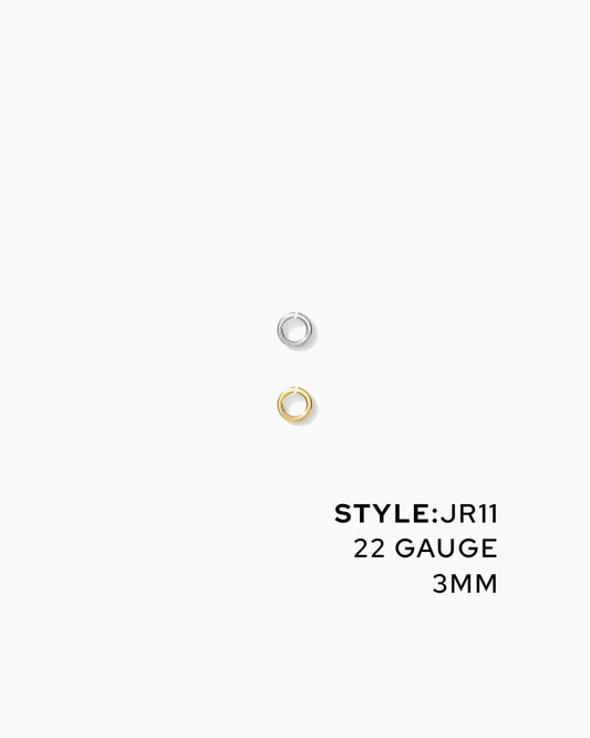 Jump Rings 3mm OD, 22g, JR11