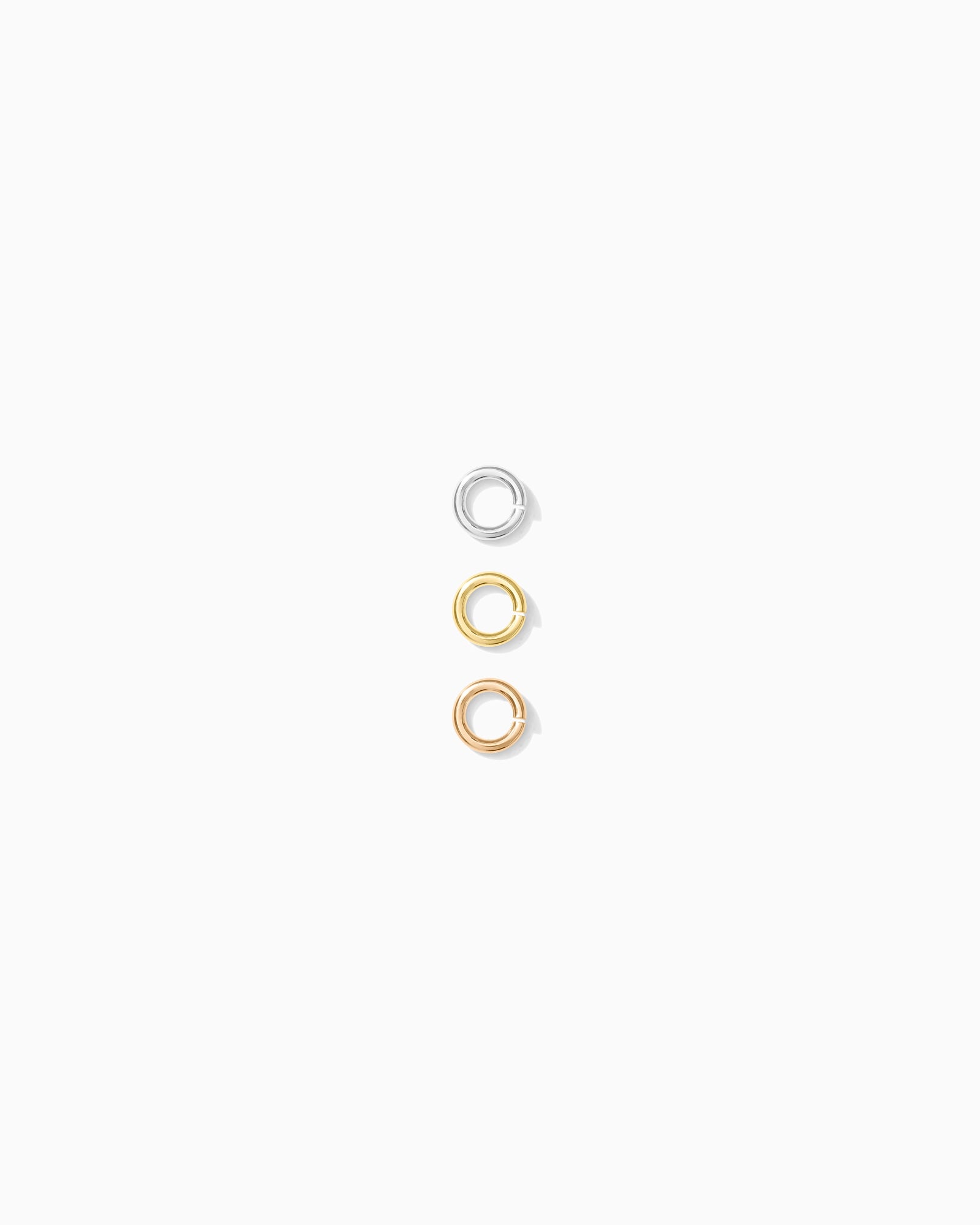 Jump Rings 4mm OD, 20.5g, JR4