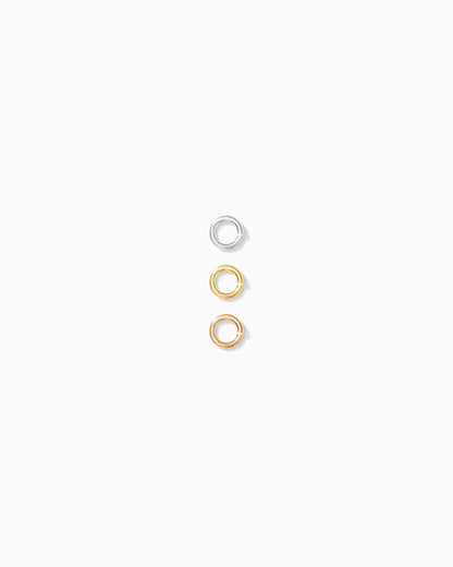 Jump Rings 4mm OD, 20.5g, JR4