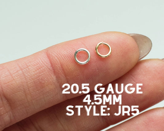 Jump Rings 3mm OD, 20.5g, JR5