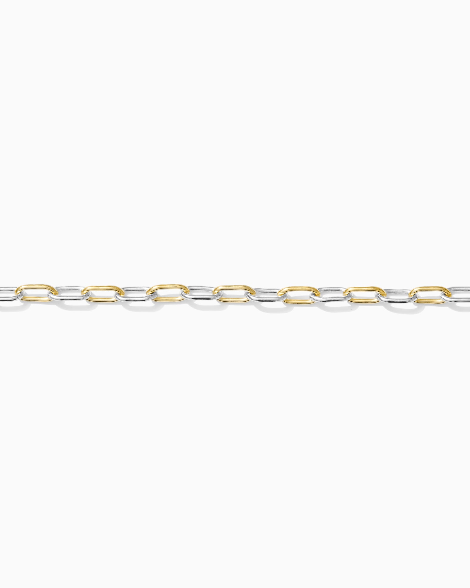 3mm Paperclip Mixed Metal Chain, M241