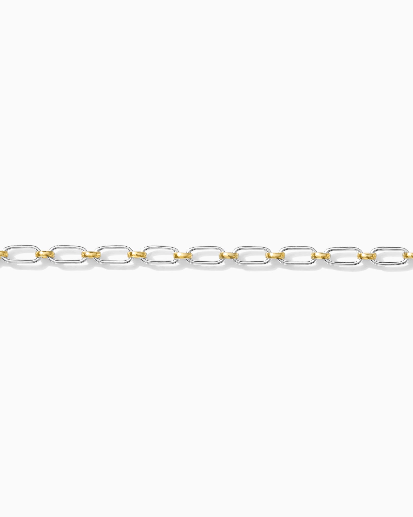 2.6mm 1+1 Mixed Metal Cable Chain, M244